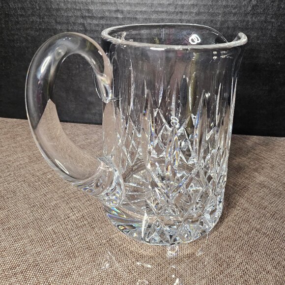 Waterford Lismore 32 Ounce Crystal Pitcher Signed 6" Tall - Picture 1 of 7